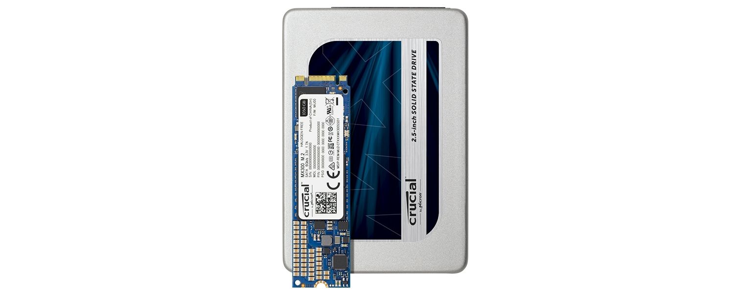 Crucial MX300 SSD 제품군