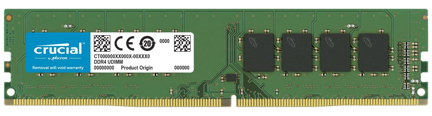 Crucial DDR4 UDIMM RAM 메모리 모듈