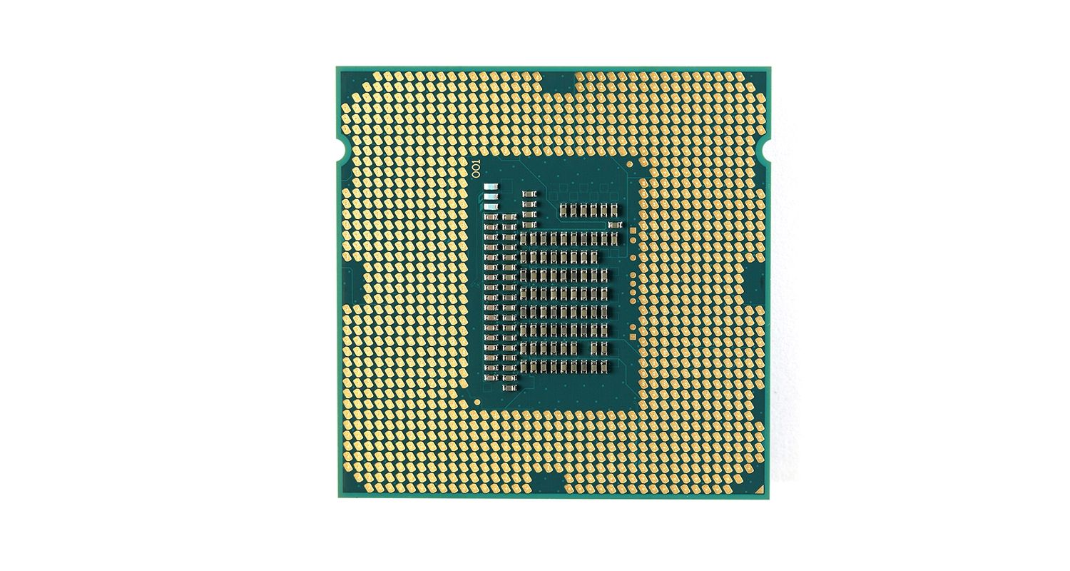 컴퓨터의 중앙처리장치(CPU).